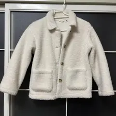 フリースジャケット クリーム色 100cm~