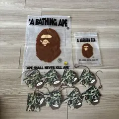 A BATHING APE タグ8枚