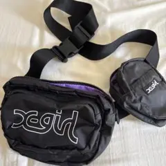 xgirl ブラック ウエストポーチ