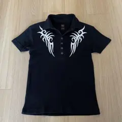00s tornado mart tribal polo shirt短丈Y2K 00s tornado mart tribal polo shirt短丈Y2K - メルカリ