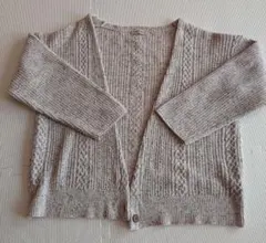 【SM2】カーディガン ナチュラル キナリ 白 可愛い ボタン Vネック