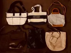 【福袋】色々なレディースバッグのセット 6個 オシャレ＆お買得♪
