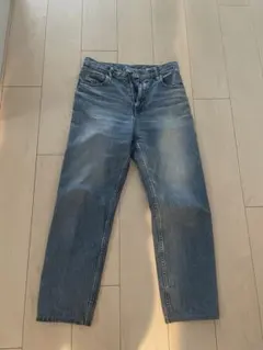 【blkby jeans】DRIPストレートデニム ライトブルー サイズ25のサムネイル