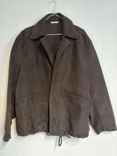 ZARA スエード調 ブルゾン ブラウン