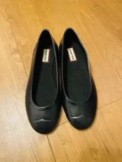 ハンター　フラット　レインシューズ
