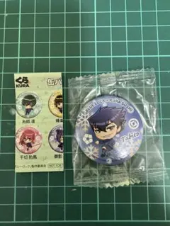 ブルーロック　くら寿司コラボ　缶バッジ　鳥旅人