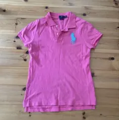 POLO RALPH LAUREN 半袖ポロシャツ M ピンク