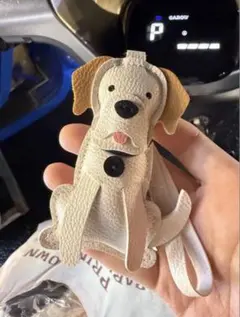 新品犬 バッグチャームキーホルダー 超可愛い ラブラドール わんちゃん未使用