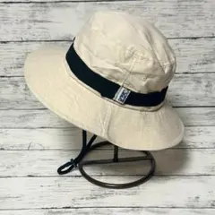 バケットハット 　オフホワイト　 レディース　つば広７㎝　頭回り６０㎝
