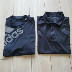 adidas　Ｔシャツ2枚　まとめ　セット