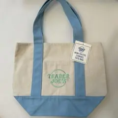 TRADER JOE'S ミニパステルキャンバストートバッグ
