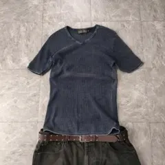archive thermal vneck s/s tee y2k grunge - メルカリ