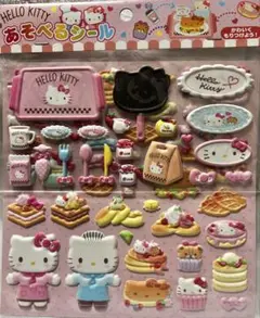 平成レトロ　HELLO KITTY あそべるBIGシール サンリオ