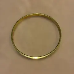 Trifari ゴールドカラー バングル ブレスレットのサムネイル