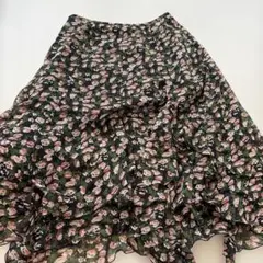 美品 Blugirl Blumarine イタリア製 花柄 フレアスカート | Mercari