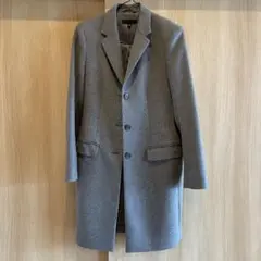 UNIQLO グレー チェスターコート 3ボタン