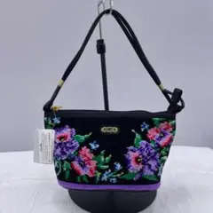 Lake Alster ショルダーバッグ ボルドー 花柄 - メルカリ