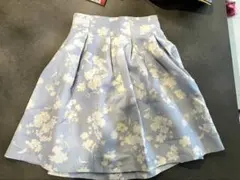 春用　花柄 フレアスカート　セット