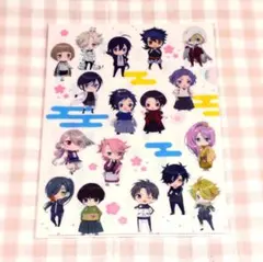 ・刀剣乱舞 クリアファイル⑧ 花丸 アニメ 清光 安定 光忠 長谷部 まんば