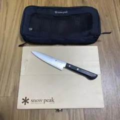 【未使用】スノーピーク マナイタセット Ｍ ➕キッチンメッシュケース Ｓ