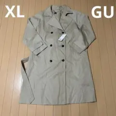 新品未使用ジーユーGUレディーストレンチコートXL大きいサイズ