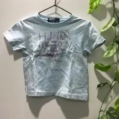 ラルフローレン Tシャツ 80 水色 ロゴ プリント ベビー服 トップス