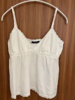 BRANDY MELVILLE レース付きキャミソール ホワイト