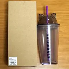スタバ ハロウィン2025 コールドカップタンブラー キャット 473ml 箱付