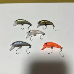 エリアトラウト ワウ37HF 5個セット　黒まんじゅう　三ヶ日みかん エリアトラウト ワウ37HF 5個セット 黒まんじゅう 三ヶ日みかん - メルカリ