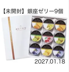 【未開封】銀座千疋屋 銀座ゼリー 9個 PGS-062のサムネイル