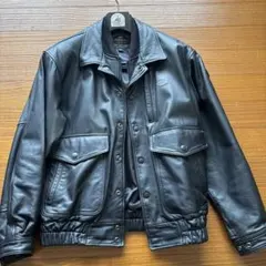 美品□Schott フライトジャケット G-1 本革 ブラック USA製 42 - メルカリ