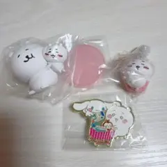 ちいかわ　ナガノ　フィギュア　寿司キーホルダー　ピンバッジ　サンリオコラボ
