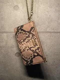 【美品】 COACH リフトレットウォレット パイソン柄のサムネイル