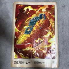 ワンピースナイキポスターメラメラ