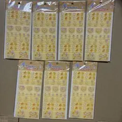 산리오 폼폼푸린 タイルシール イエロー 7個