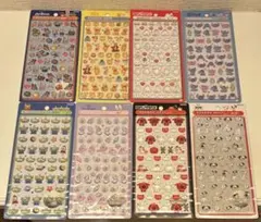 ボンボンドロップシールmini　ディズニー　8枚セット