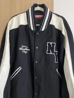 Supreme ベージュジャケット Lサイズ　美品 ベースボール スタジャン Supreme（スタジャン）のフリマアイテム一覧