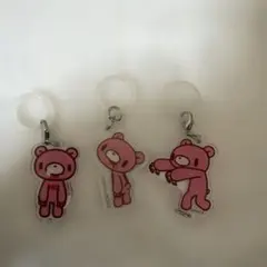 グル〜ミ〜 アクリルキーホルダー 3点セット めじるしアクセサリー