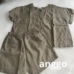 anggo セットアップ　カーキ　サイズXL