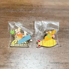 ディズニー ピンコレクション ピンバッジ グーフィー プルート