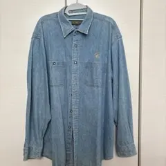 POLO CLUB デニムシャツ L