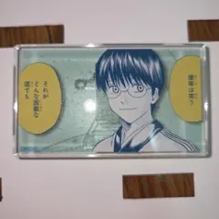 銀魂展 志村妙 原作 原画展 名言アクリルスタンドバッジ 夜の蝶
