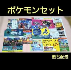 ポケットモンスター 冊子&チラシ セット 【匿名配送】黒いレックウザのサムネイル