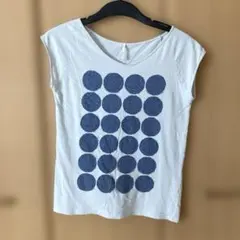 marble sud ドットプリント 半袖Tシャツのサムネイル