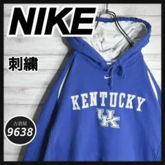 【入手困難!!】ナイキ ✈︎刺繍ロゴ Kentuckyゆるだぼ 裏起毛 肉厚