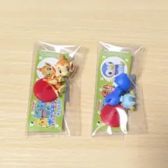 ポケットモンスター旅立ちの３匹　チョコエッグ　ヒコザル＆ポッチャマ