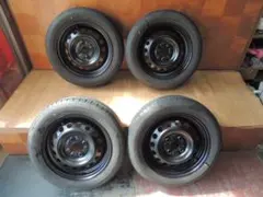 A347 155/65R14 75H 4本 ブリジストン ホイール付のサムネイル