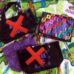 ANNA SUI トートバックとノベルティポーチ
