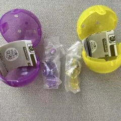 ピクミン　めじるしアクセサリー　2 紫ピクミン　黄ピクミン　セット
