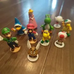 マリオキャラクター フィギュアセット 9体